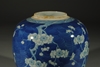 Picture of Late 19th Century Blue & White Cracked Ice Jar