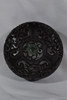 Picture of Kangxi Period Blue White Cracked Ice Hawthorne Jar with Carved Wood Lid Jade Finial