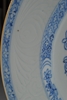 Picture of Early 18th Centry Kangxi Period Incised Blue and White Chrysanthemum Plate