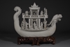 Picture of 19th Century Qing Biscuit Porcelain Dragon Boat by Chen Guozhi